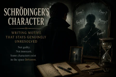 Schrödinger's Character: Writing Motive That Stays Genuinely Unresolved