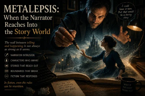 Metalepsis: When the Narrator Reaches Into the Story World