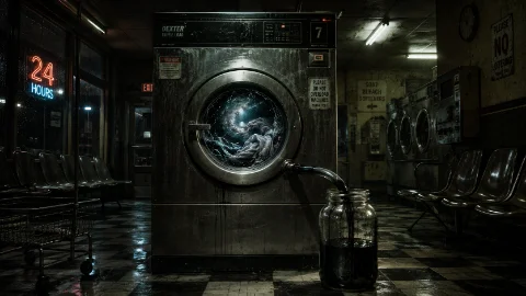 The Laundromat of Regrets: Fabric Sorcery, Memory Extraction, and the Stitched Shadow