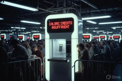 The Ration Matrix: Caloric Credits, Synthetic Scarcity, and the Corporate Control of Hunger