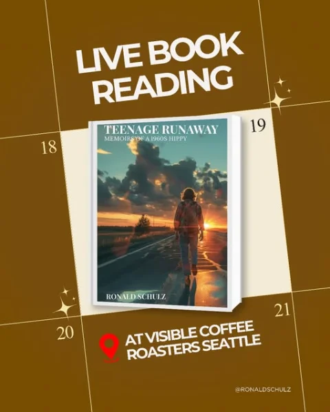Author book reading in Seattle this weekend!